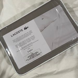 Lacoste king size bed sheet set